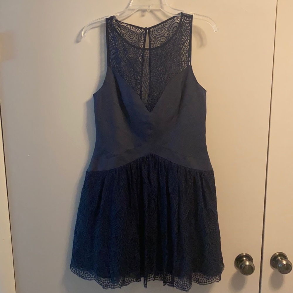BCBG Max Navy Cocktail Dress